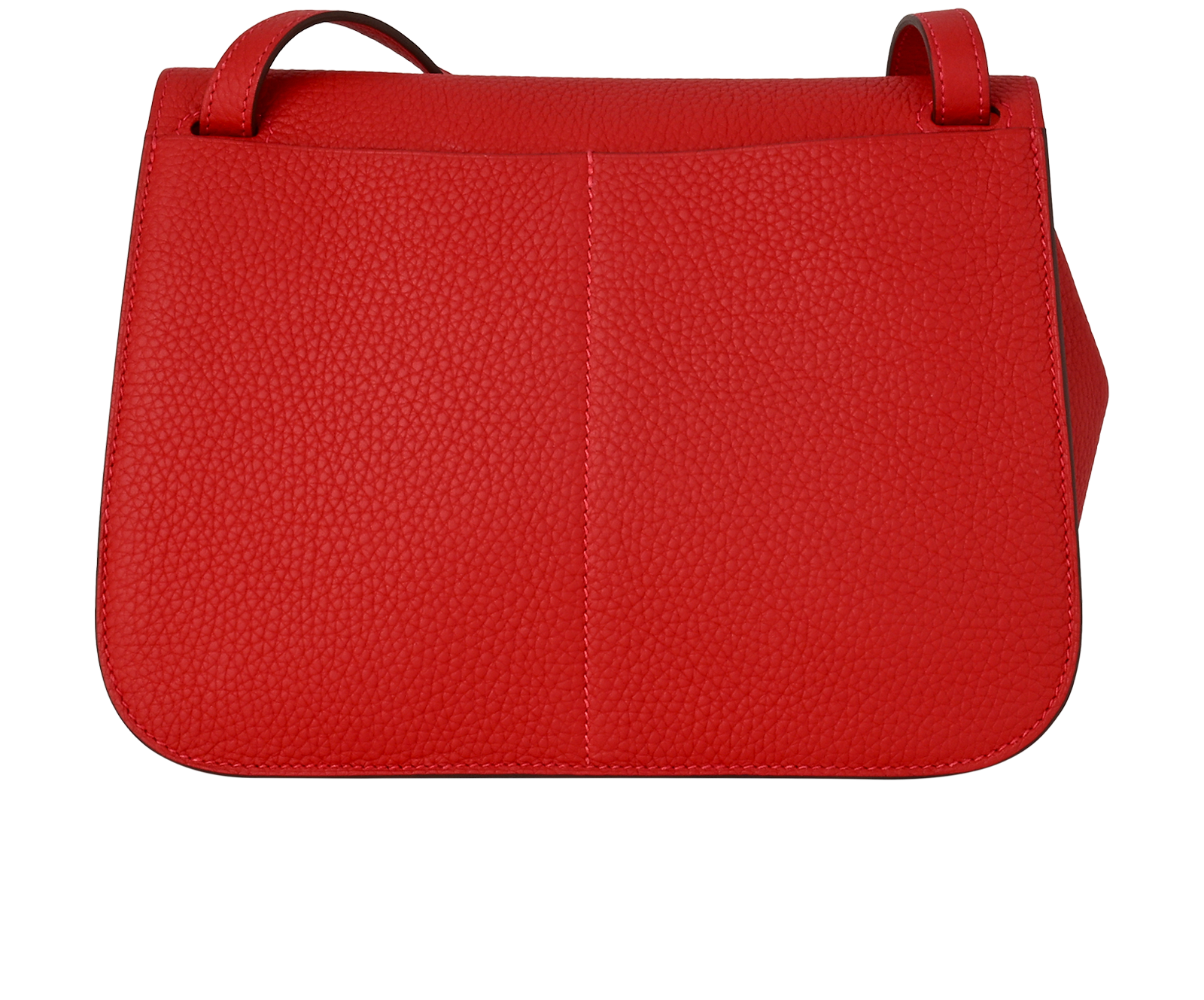 Halzan 25 In Clemence Rouge, &pound;3,500, Handbags, Red, Leather, Back view